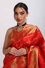 Red Silk Sareeuntitled (1 of 8)